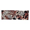 Leopard Headband Animal Print Hair Tie Brown Elasticated Sweatband Stretch