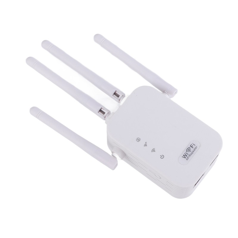 WiFi Extender 300Mbps 4 Antenna Strong Signal Transmission Efficient Heat