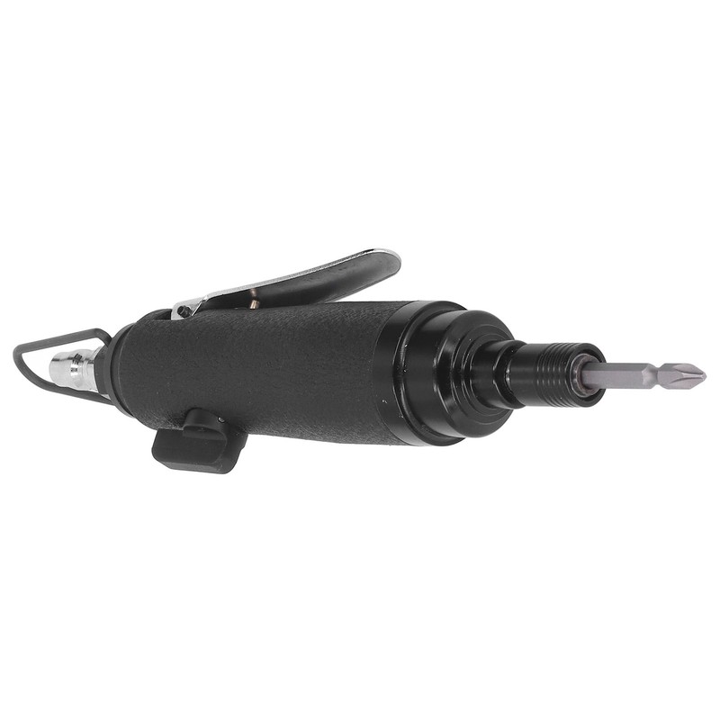 Pneumatic Screwdriver Noise Free Straight Handle Reversible Alloy Steel Industrial
