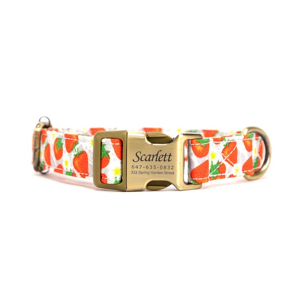 Personalized Dog Collar with Name and Phone Number Engraved,Adjustable Custom
