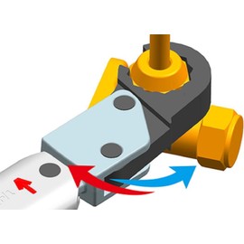 BBK RTQ-750L-PF Long Ratchet Torque Wrench (Total Length 15.0 inches (380 mm) (Includes Calibration Certificate)