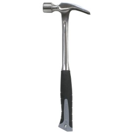 22 OZ. FRAMING HAMMER, SOLID STEEL HANDLE, MILLED FACE