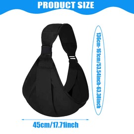 NHQZ Baby Carrier Carrier, Side Baby Carrier, Baby Carrier, Newborn Baby Carrier from Birth, for Newborns to 3-36 Months, Toddlers up to 20 kg, A, Pack of 1