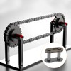sourcing map 8Pcs 10B-1 Roller Chain Connecting Links 15.875mm Pitch