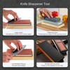 Knife Sharpening Stone - Dual Grit Whetstone 400/1000 3000/8000, Knife