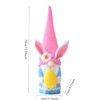 Cuiforest Easter Gnome Plush 3 pcs Easter Doll Ornament Easter