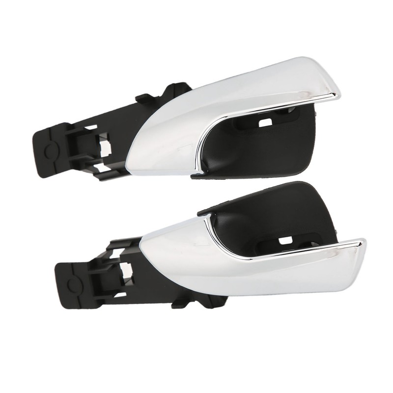 2PCS Car Interior Door Handle Silver 156092167 Replacement for Alfa