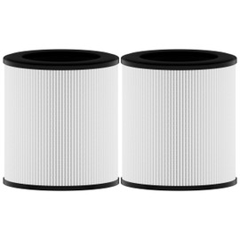 Hichoryer B-D02L Replacement Filter, Compatible with MOOKA B-D02L&KOIOS B-D02L Air Purifier and VEWIOR B-D02U Air Purifier, 3-in 1 H13 True HEPA Filter, 2 Pack