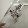 Lindemans Lambic Fluted Gold Rim Fruit Glass w Framboise Peche