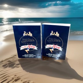 Jean Paul Gaultier 2 X JEAN PAUL GAULTIER Le Male in The Navy Eau de Toilette - .05 oz/1.5 ml each