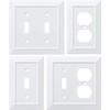 Franklin Brass W35246-PW-C Classic Architecture Switch/Decorator Wall Plate/Switch Plate/Cover, White