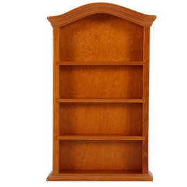 1:12 Dollhouse Miniature Furniture Wood Bookcase Bookshelf Cabinet Home Decor Collection