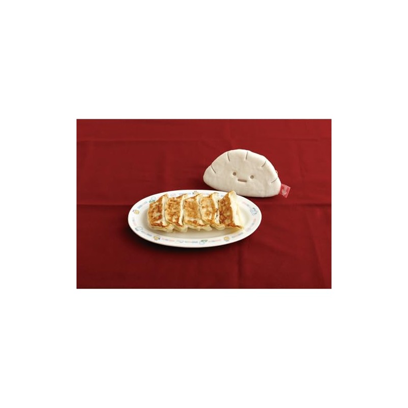 San-X Sumikko Gurashi "Anytime Ramen Miscellaneous" Dumpling Plush Pouch CA58902