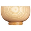 Yamanaka Lacquerware Shirasagi Woodworking Soup Bowl M Approx. 4.3 inches