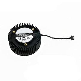 Rakstore 66mm Graphics Card Cooling Fan Replacement for ASUS GTX 1060 GTX1070 1070ti GTX1080 GTX1080ti Turbo