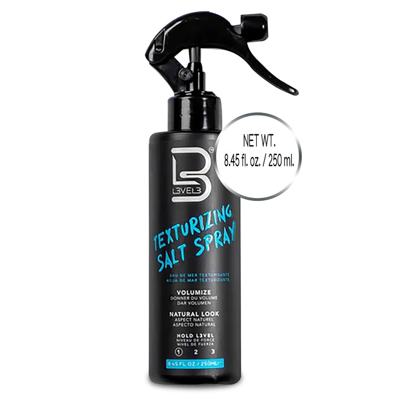 L3 Level 3 Sea Salt Texturizing Spray - Creates Beachy