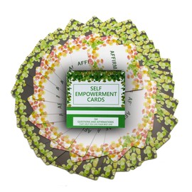 ARTAGIA Empowering Questions AND Affirmations - 150 Cards for Meditation, Writing, Self Care Cards – Mindfulness Cards, Affirmation Cards, Collection of Inspirational Quotes