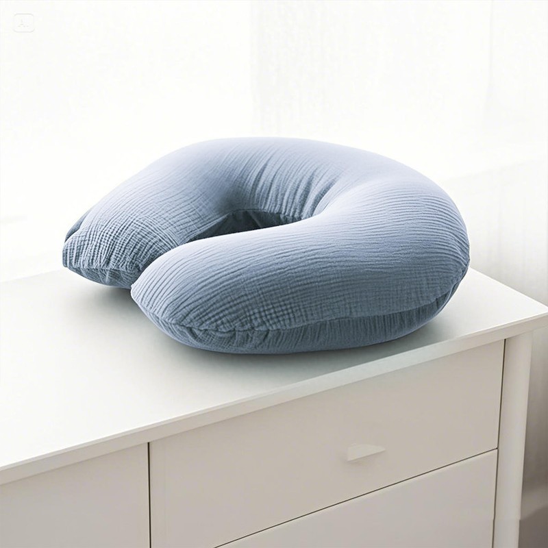 Coreeky Muslin Nursing Pillow Covers, 2 Pack, Soft & Adorable