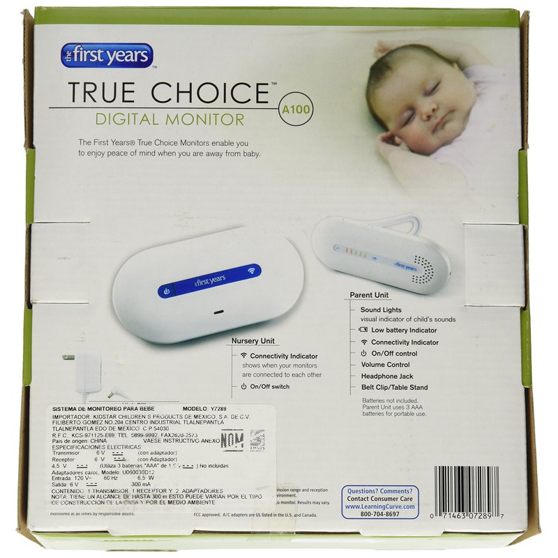 The First Years Value Single Parents Baby Monitor