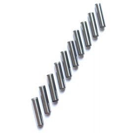 Unbranded 1/4 X 1 DOWEL PINS HEAT TREATED ALLOY STEEL - BRIGHT FINISH - 10 PIECES