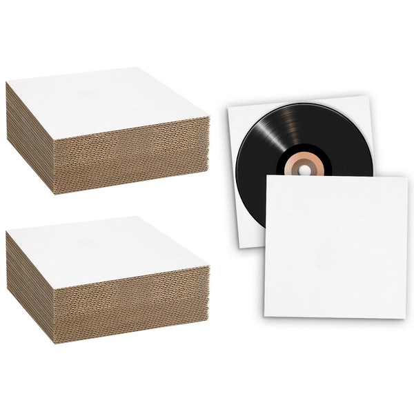 Mat Board Center, 50 Pack Vinyl LP Record Mailer Insert