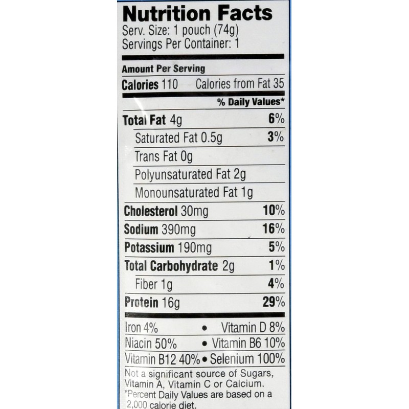 Starkist Tuna Creations, Herb & Garlic, Single Serve 2.6-Ounce Pouch
