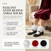 Calcetines de Encaje Con Volantes de Algodón Para Niñas Pequeñasos