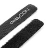 deleyCON 30 x Velcro Cable Ties 15 cm Velcro Tape