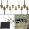 Pack of 10 Tactical Gear Clip Molle Web Dominators for