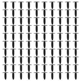 100 PCS Honeycomb Pins for Laser Cutting 7.5mm Honeycomb Laser Bed Fixing Kit Material Pin Lasers Bed Clamps Fixing Needle for Lasers Cutter (Black)