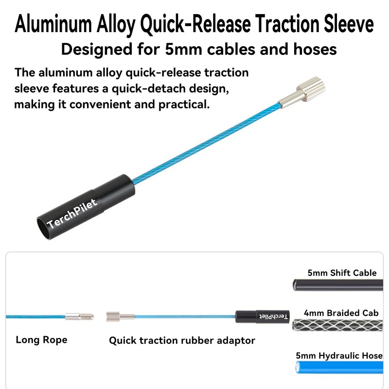 Bike Internal Cable Routing Tool Kit - Effortless Internal Cable