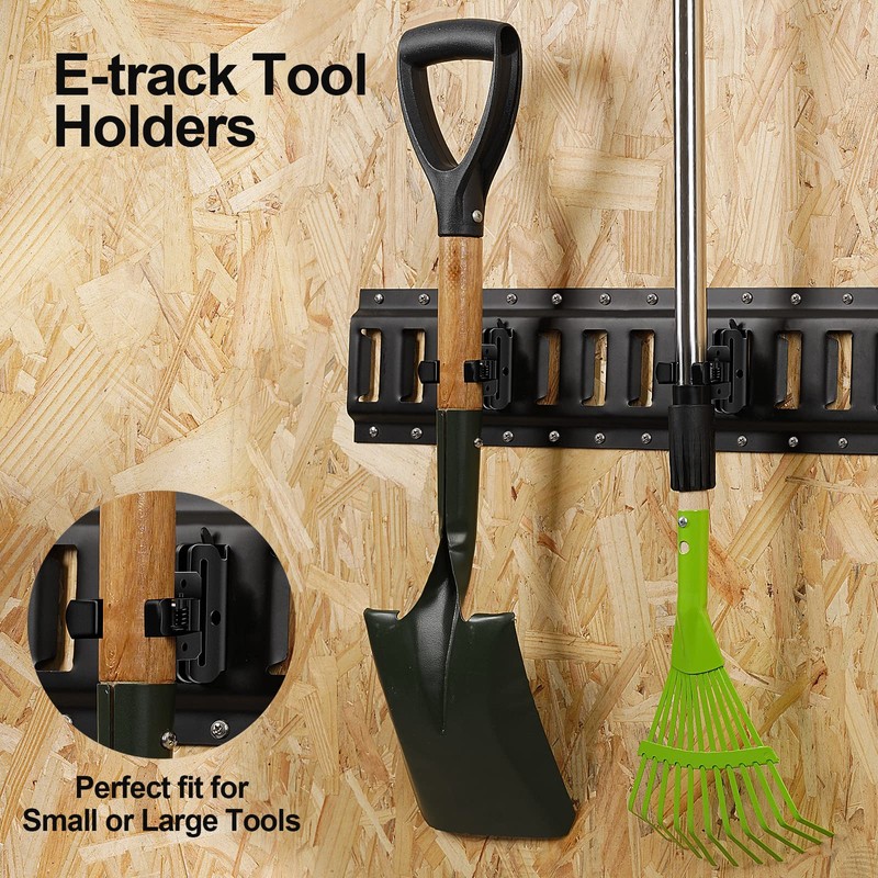 6 Pack E-Track Tool Holders |E Track Accessories for Enclosed