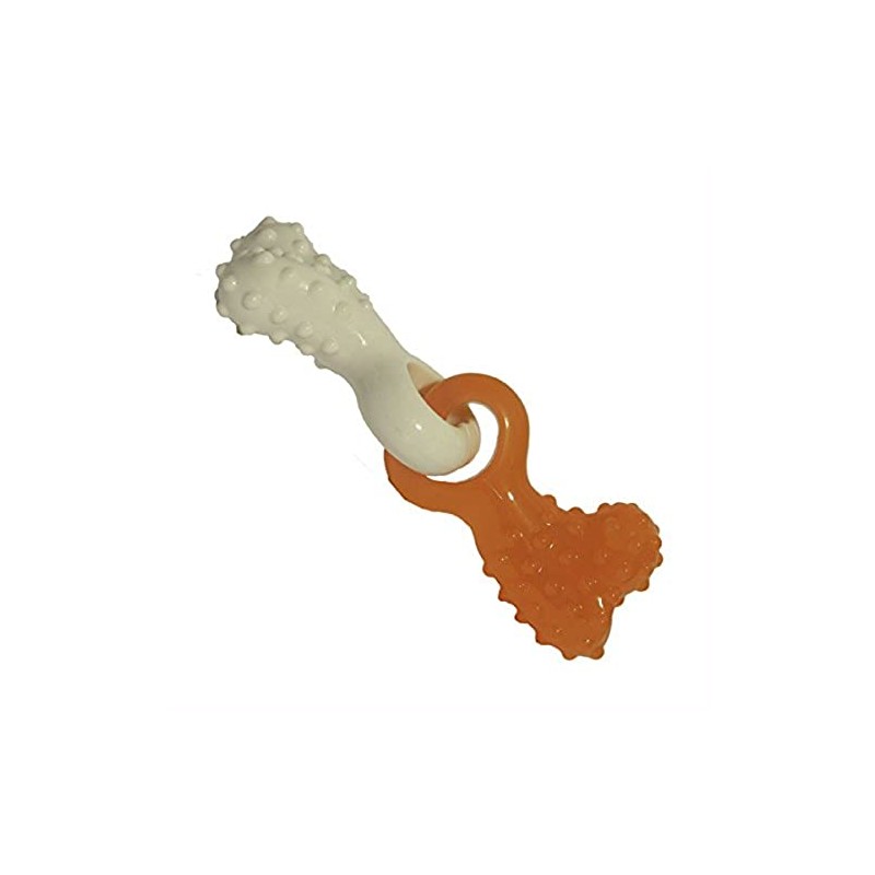 Rosewood Duo Dental Tug Puppy Bone Dog Toy