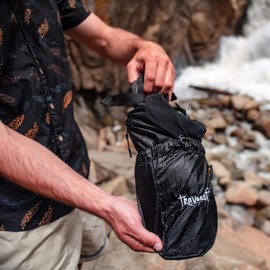 Travoost Ultima 22 Multipurpose Backpack with Detachable Hip Pack (Black)