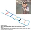 Kids Rope Ladder 6.6ft 6 Steps Colorful Climbing Rope Ladder