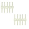 Pack of 10 Replacement Plastic Blades 14 cm Plastic Replacement