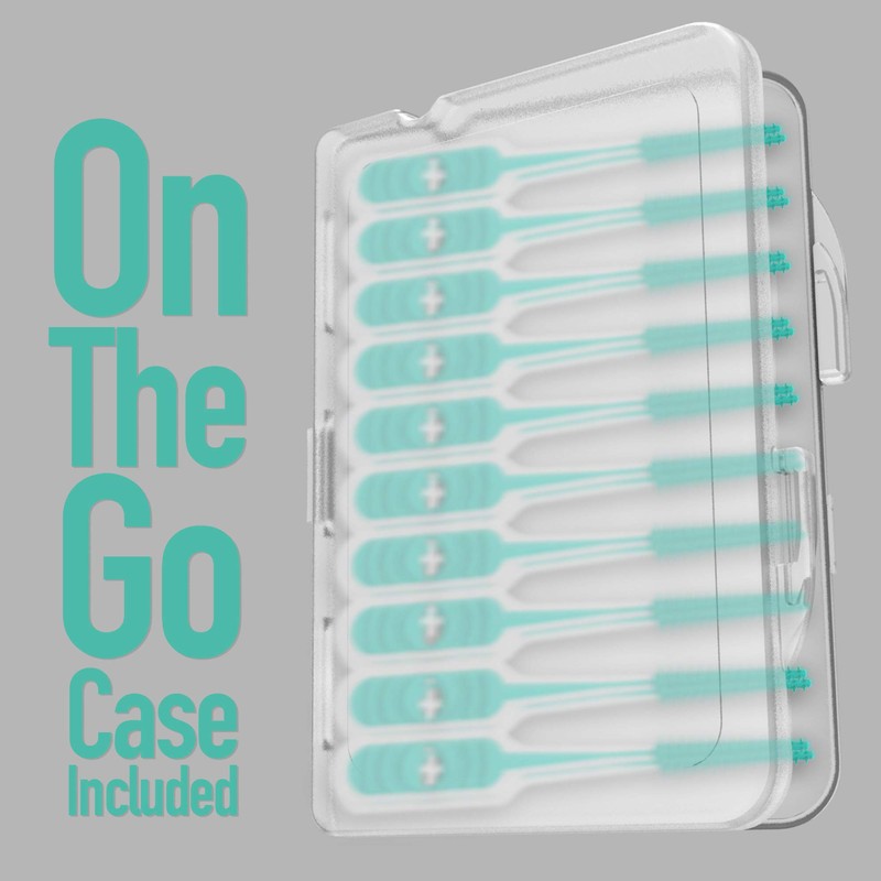 Dr. Emma Dental Picks Mint Brush Picks 100Ct/Pack, 2 Packs