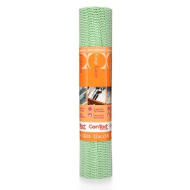 Con-Tact Brand Grip Non-Adhesive Shelf Liner, Sage, 6 Rolls