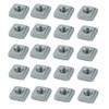 20 x Slot Nuts Slot 6 with M5 Thread -