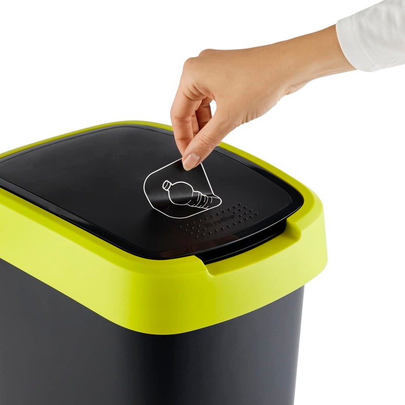 Rotho Twist Swing Bin 10 L with Swing and Hinged