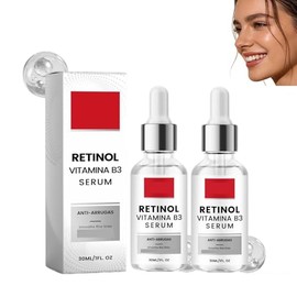 Sérum facial antiedad con retinol y vitamina C, con ácido hialurónico y vitamina E. Hidratante e iluminador. De rápida absorción. Textura ligera y no grasa. Uso diario. Para todo tipo de pieles (PCS2)
