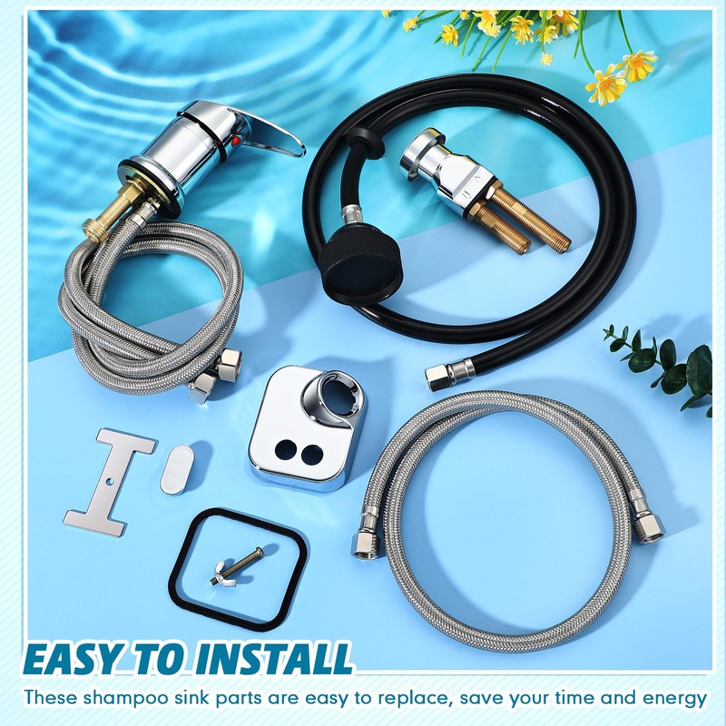 Shampoo Bowl Vacuum Breaker Kit Shampoo Bowl Faucet Salon Sink