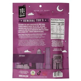 Louisville Vegan Jerky - General Tso's - meatless, vegetarian - gift - 2/22/2025