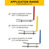 VEHIFOMO Hydraulic Seal Installation Tools, Hydraulic Cylinder Piston Repair Seal