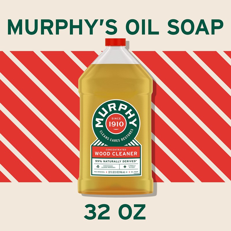 Murphy Oil Soap Wood Cleaner, 32 Fluid ounce (Pack of