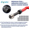 Dapetz ® 15Pcs Helicoil Thread Repair Kit M14 X 1.5