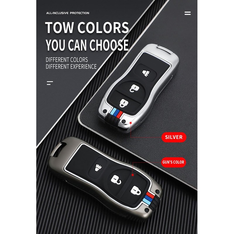 TECART Key Case Cover Fit for Nissan Armada Murano Key