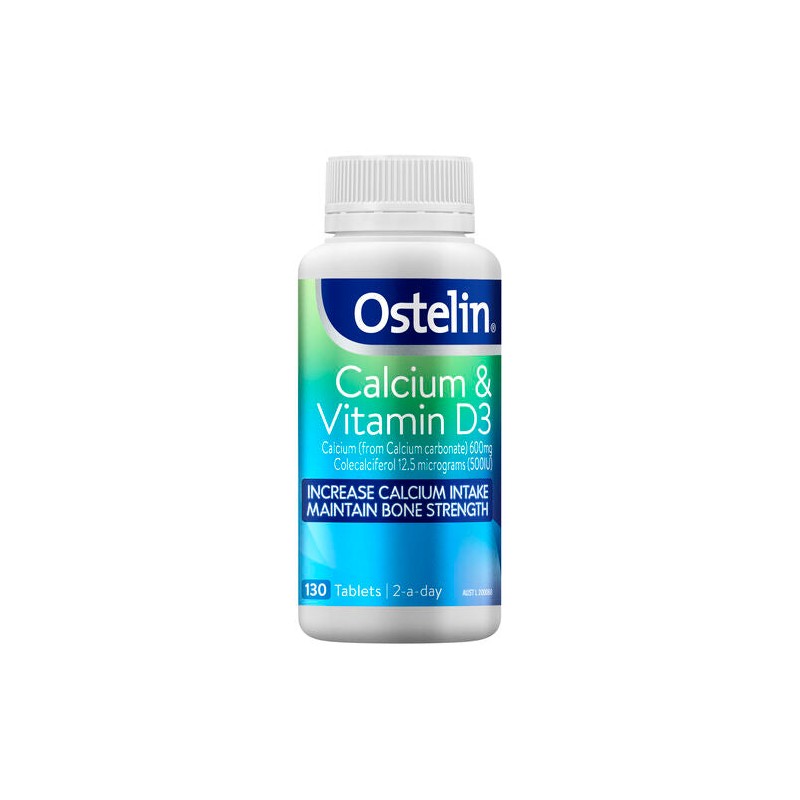 Ostelin Calcium & Vitamin D3 130 Tablets