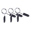 BIUDECO 5Pcs Spring Clamp Collars for Weightlifting Barbell Clip for