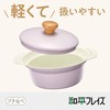 Wahei Freiz RB-2097 Tabletop Pot, 7.1 inches (18 cm), Purple,